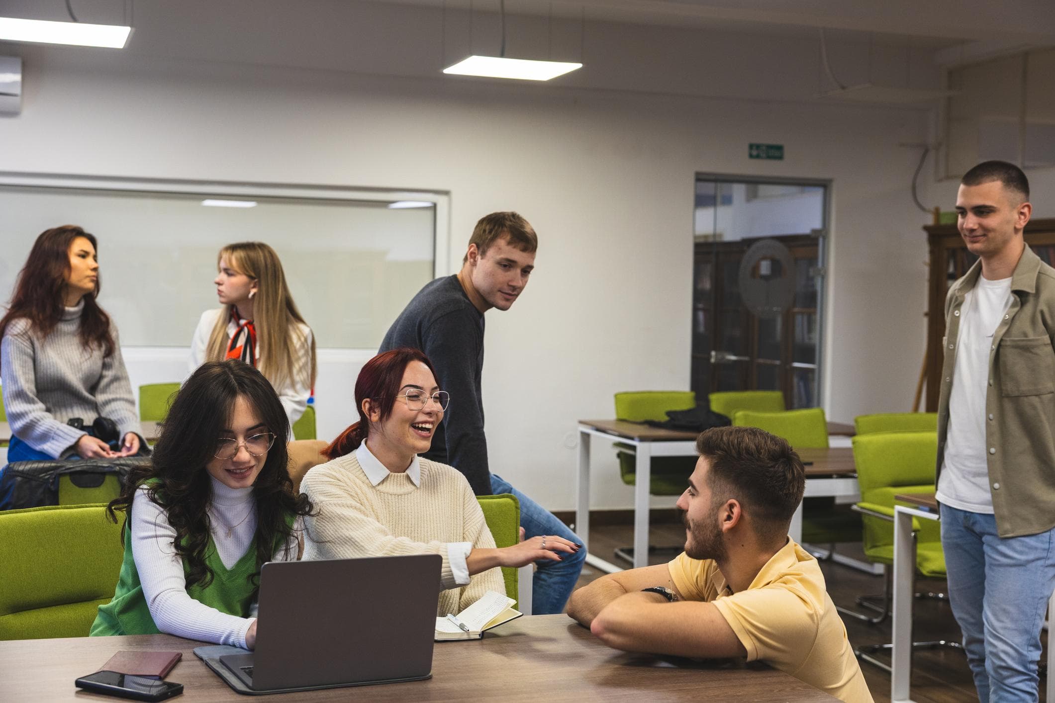 Students learning and career guidance